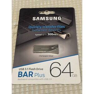 Samsung Bar Plus USB 3.1 Flash Drive - 64GB